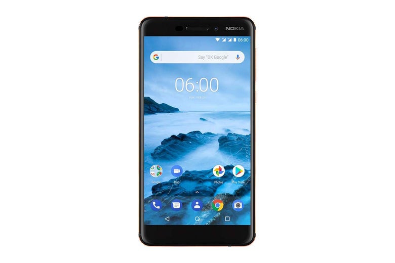 Nokia 6.1 phone.